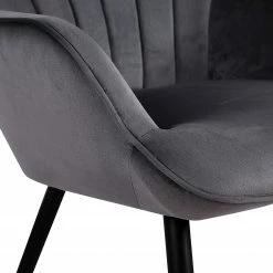 Mørteens Fauteuil Boltby I - Velours - Anthracite -loftscape Boutique 1000209128 200415 11582400008 DETAILS P000000001000209128