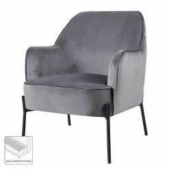 Mørteens Fauteuil Bohemia - Velours - Gris - Sans repose-pieds - Velours -loftscape Boutique 1000209131 200415 11584900033 ICON DETAILS P000000001000209131 icon seal