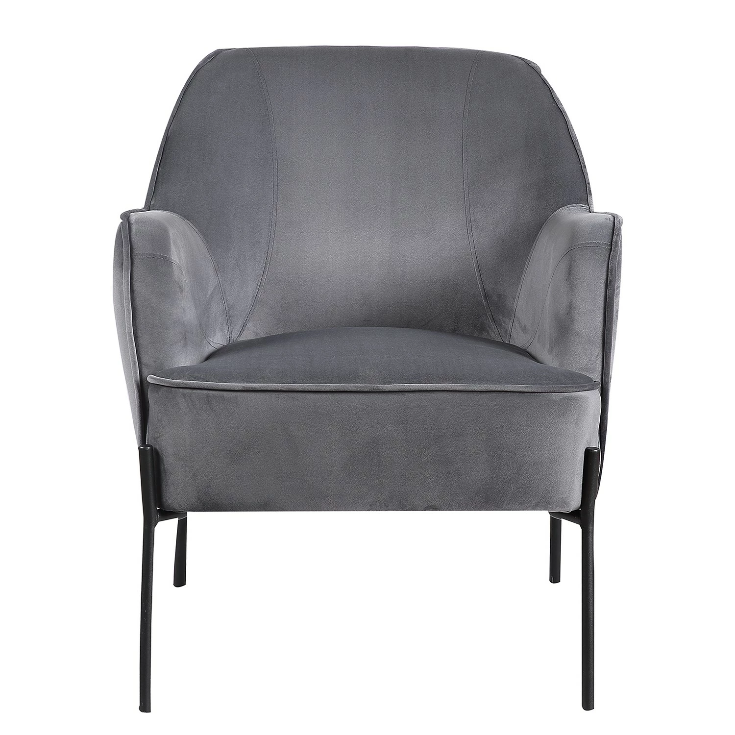 Mørteens Fauteuil Bohemia - Velours - Gris - Sans repose-pieds - Velours 6 Mørteens Fauteuil Bohemia - Velours - Gris - Sans repose-pieds - Velours – Image 4