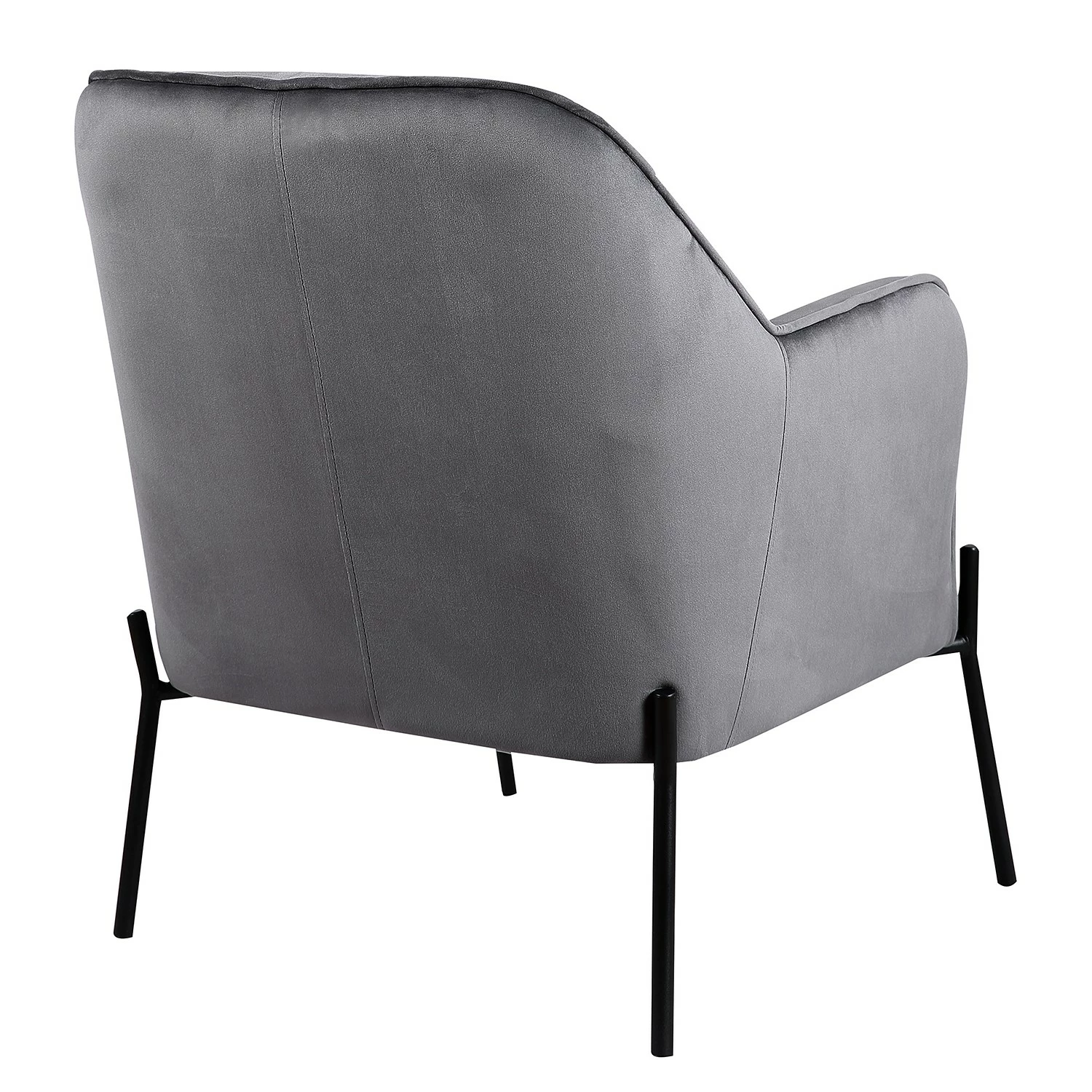 Mørteens Fauteuil Bohemia - Velours - Gris - Sans repose-pieds - Velours 9 Mørteens Fauteuil Bohemia - Velours - Gris - Sans repose-pieds - Velours – Image 7