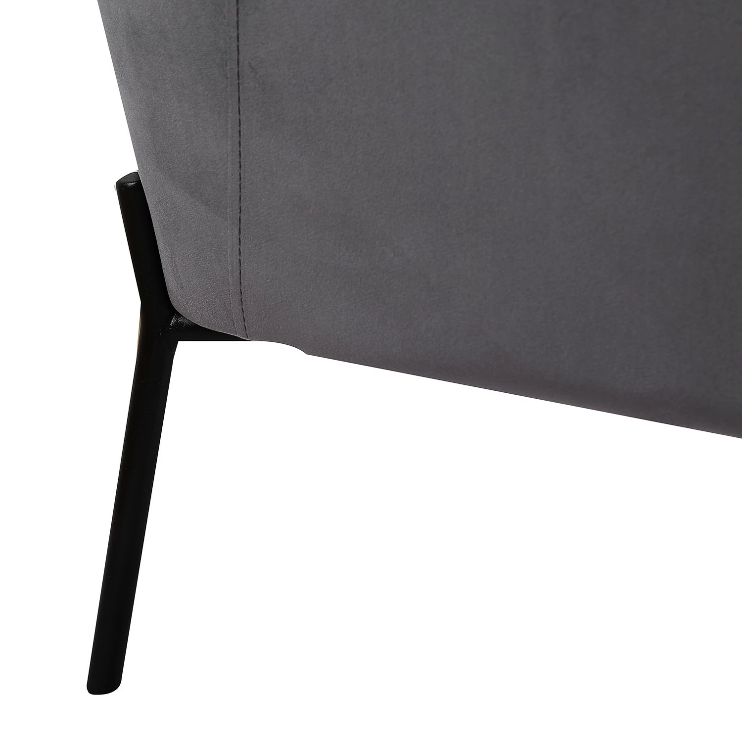 Mørteens Fauteuil Bohemia - Velours - Gris - Sans repose-pieds - Velours 14 Mørteens Fauteuil Bohemia - Velours - Gris - Sans repose-pieds - Velours – Image 12