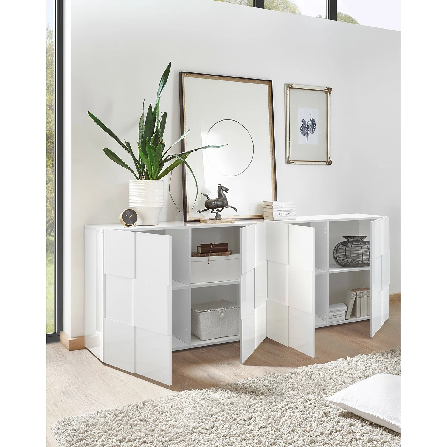 LC Spa Buffet Dama IV - Blanc brillant 5 LC Spa Buffet Dama IV - Blanc brillant – Image 3