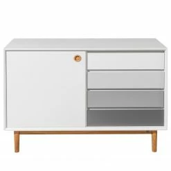 Tom Tailor Commode Color Box - Partiellement en chêne massif - Blanc / Gris clair -loftscape Boutique 1000209363 200417 13015700056 DETAILS P000000001000209363