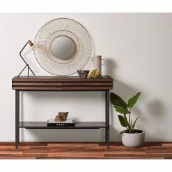 Norrwood Console Kipra - Noyer contreplaqué - Graphite 9 Norrwood Console Kipra - Noyer contreplaqué - Graphite -loftscape Boutique 1000209371 200824 12280900001 MOOD DETAILS P000000001000209371 mood