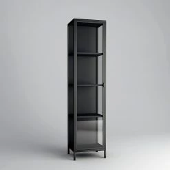 Loftscape Vitrine Cowee - Verre / Métal - Noir 8 Loftscape Vitrine Cowee - Verre / Métal - Noir -loftscape Boutique 1000209623 200430 06151400012 MOOD DETAILS P000000001000209623 mood