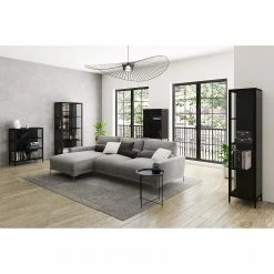 Loftscape Vitrine Cowee - Verre / Métal - Noir 7 Loftscape Vitrine Cowee - Verre / Métal - Noir -loftscape Boutique 1000209623 200706 13422000007 MOOD DETAILS P000000001000209623 mood