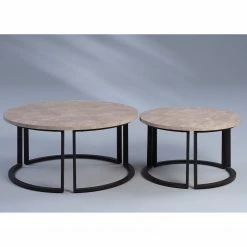 Loftscape Table basse Kuau I - Imitation béton / Noir 5 Loftscape Table basse Kuau I - Imitation béton / Noir -loftscape Boutique 1000209680 200406 13060200093 MOOD DETAILS P000000001000209680 mood