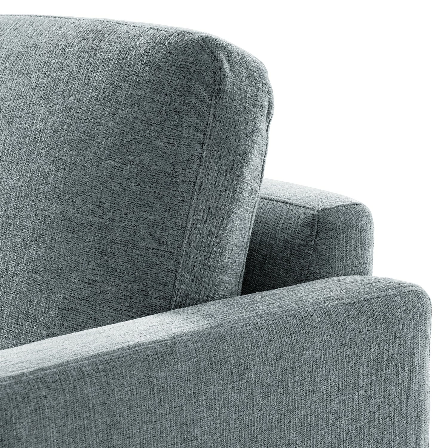 Fredriks Canapé Bellaire (2 places) - Tissu mélangé - Bleu pastel - Noir 13 Fredriks Canapé Bellaire (2 places) - Tissu mélangé - Bleu pastel - Noir – Image 11