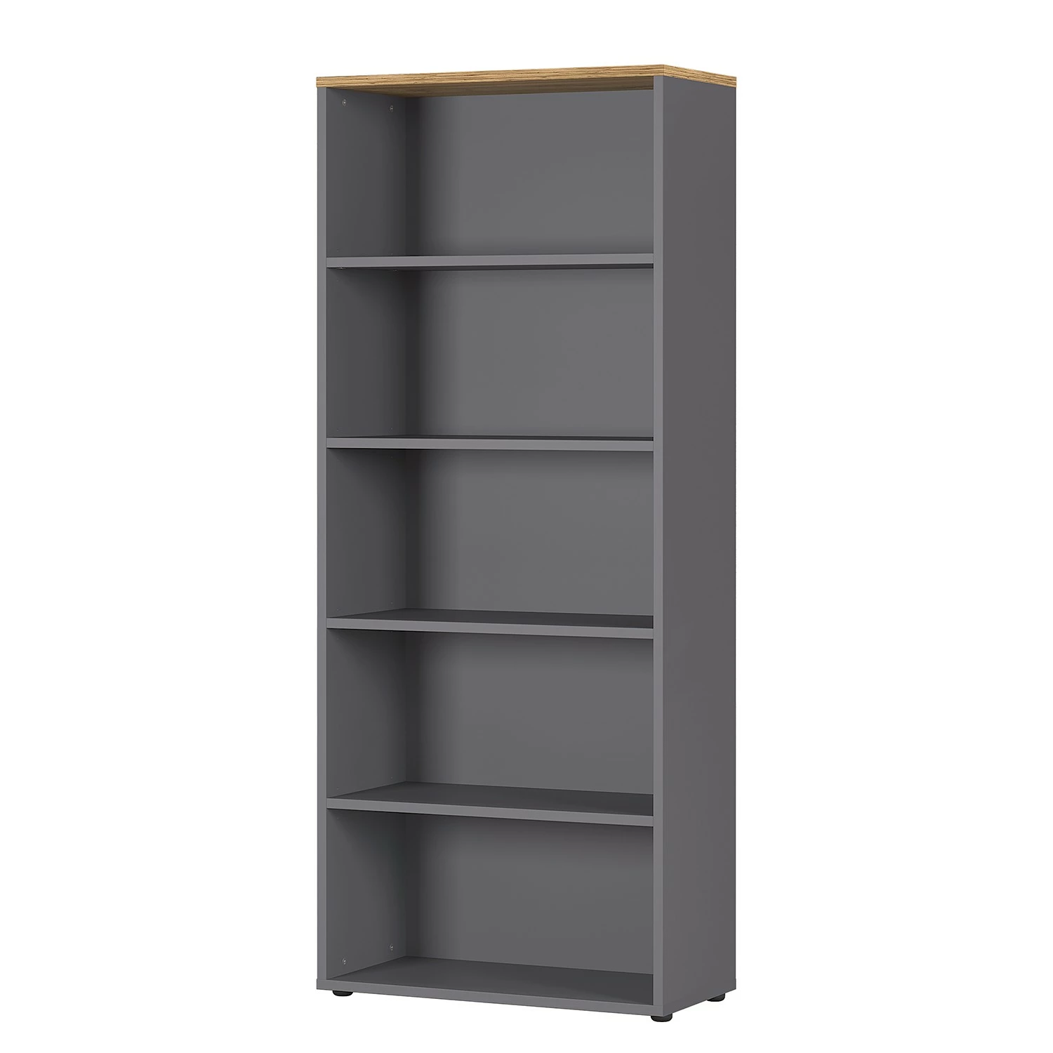 Germania Étagère de bureau GW-Agenda - Imitation chêne Grandson / Graphite - 80 x 197 cm 3 Germania Étagère de bureau GW-Agenda - Imitation chêne Grandson / Graphite - 80 x 197 cm
