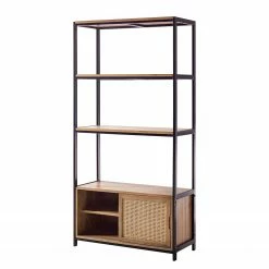 Ars manufacti Étagère Vina - Manguier massif / Métal - Manguier / Noir 22 Ars manufacti Étagère Vina - Manguier massif / Métal - Manguier / Noir -loftscape Boutique 1000210698 200408 14302300025 DETAILS P000000001000210698