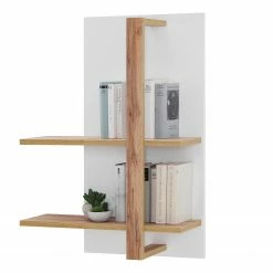 Loftscape Ensemble meubles TV Mundai II (3 élém.) - Avec éclairage  - Blanc / Imitation chêne de Wotan -loftscape Boutique 1000210798 200430 14333600062 DETAILS P000000001000210798