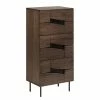 Red Living Commode Kluuvi II - Placage en bois véritable - Noyer / Noir -loftscape Boutique 1000210870 200429 17354600017 IMAGE P000000001000210870