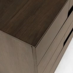 Red Living Commode Kluuvi I - Placage en bois véritable - Noyer / Noir -loftscape Boutique 1000210871 200429 17360100035 DETAILS P000000001000210871