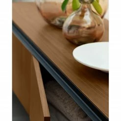 Red Living Meuble TV Juuka - Placage en bois véritable - Noyer / Noir -loftscape Boutique 1000210883 200824 12200700018 DETAILS P000000001000210883