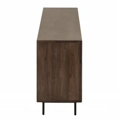 Red Living Buffet Kuuvi - Placage en bois véritable - Noyer / Noir -loftscape Boutique 1000210885 200429 17363300074 DETAILS P000000001000210885