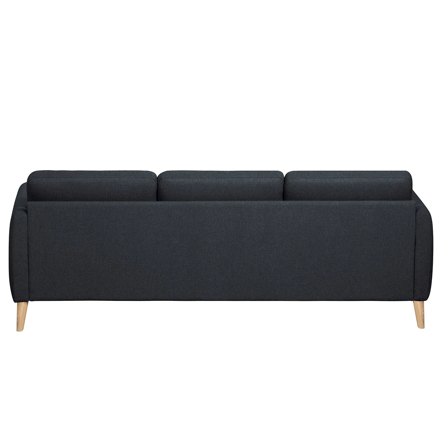 Mørteens Canapé Kustavi (3 places) - Tissu structuré - Bleu foncé 8 Mørteens Canapé Kustavi (3 places) - Tissu structuré - Bleu foncé – Image 6