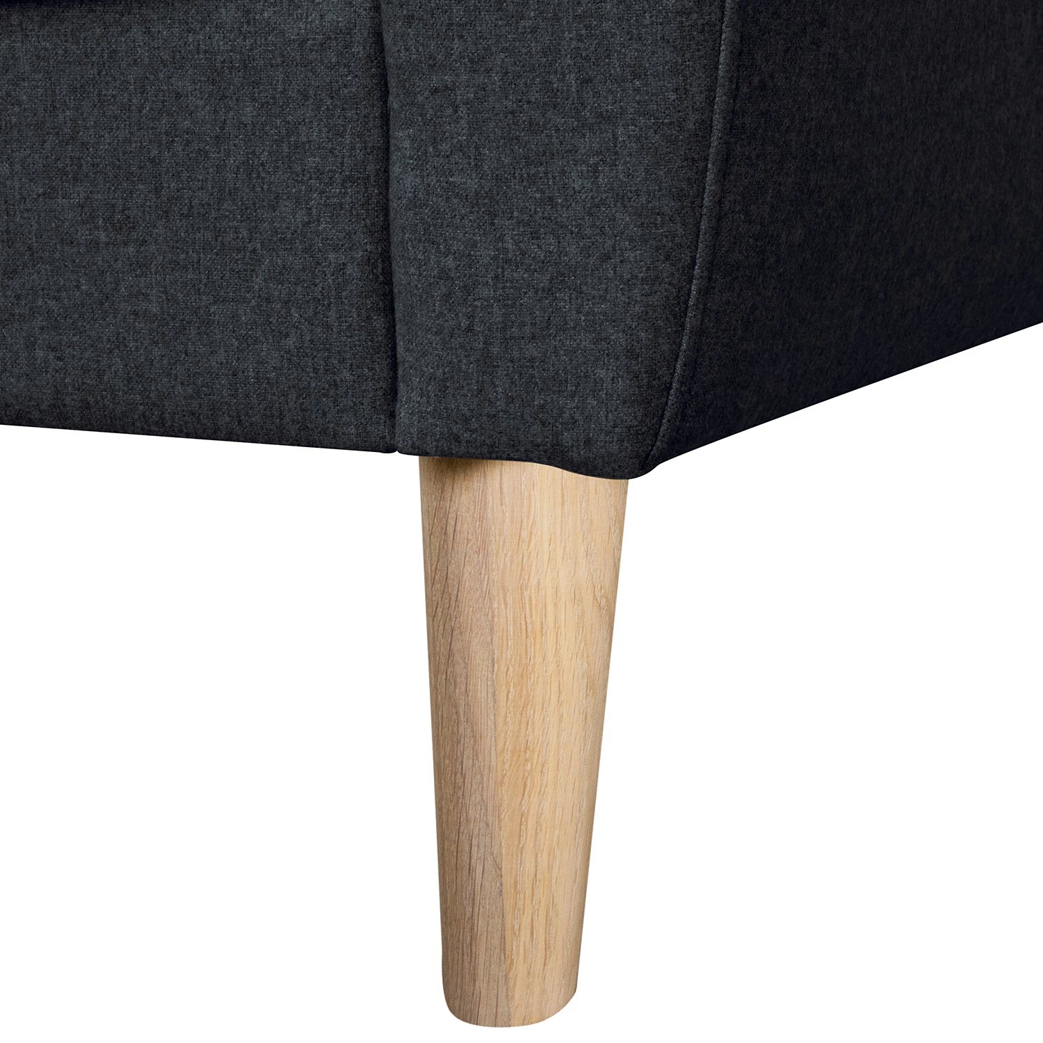 Mørteens Canapé Kustavi (3 places) - Tissu structuré - Bleu foncé 13 Mørteens Canapé Kustavi (3 places) - Tissu structuré - Bleu foncé – Image 11