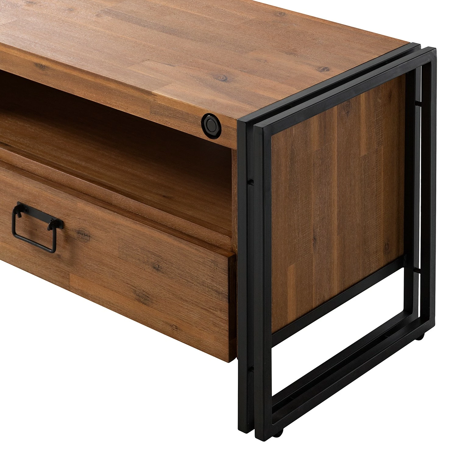 Ars manufacti Meuble TV Manchester IV - Acacia massif / Métal - Acacia / Anthracite 11 Ars manufacti Meuble TV Manchester IV - Acacia massif / Métal - Acacia / Anthracite – Image 9