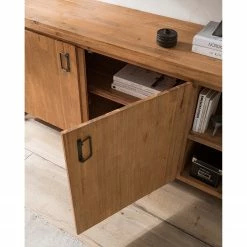 Ars manufacti Buffet Manchester VI - Acacia massif / Métal - Acacia / Anthracite -loftscape Boutique 1000210964 210121 12574800024 DETAILS P000000001000210964