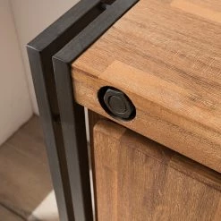 Ars manufacti Buffet Manchester VI - Acacia massif / Métal - Acacia / Anthracite -loftscape Boutique 1000210964 210121 12574800026 DETAILS P000000001000210964