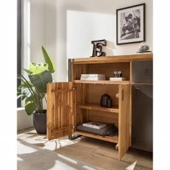 Ars manufacti Buffet Manchester VII - Acacia massif / Métal - Acacia / Anthracite 28 Ars manufacti Buffet Manchester VII - Acacia massif / Métal - Acacia / Anthracite -loftscape Boutique 1000210965 210121 12574800029 DETAILS P000000001000210965