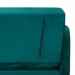 Jack & Alice Canapé convertible Daru IV - Velours - Turquoise -loftscape Boutique 1000211003 200527 17480600246 DETAILS P000000001000211003