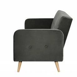 Jack & Alice Canapé convertible Daru IV - Velours - Gris 19 Jack & Alice Canapé convertible Daru IV - Velours - Gris -loftscape Boutique 1000211004 200527 17480600253 DETAILS P000000001000211004