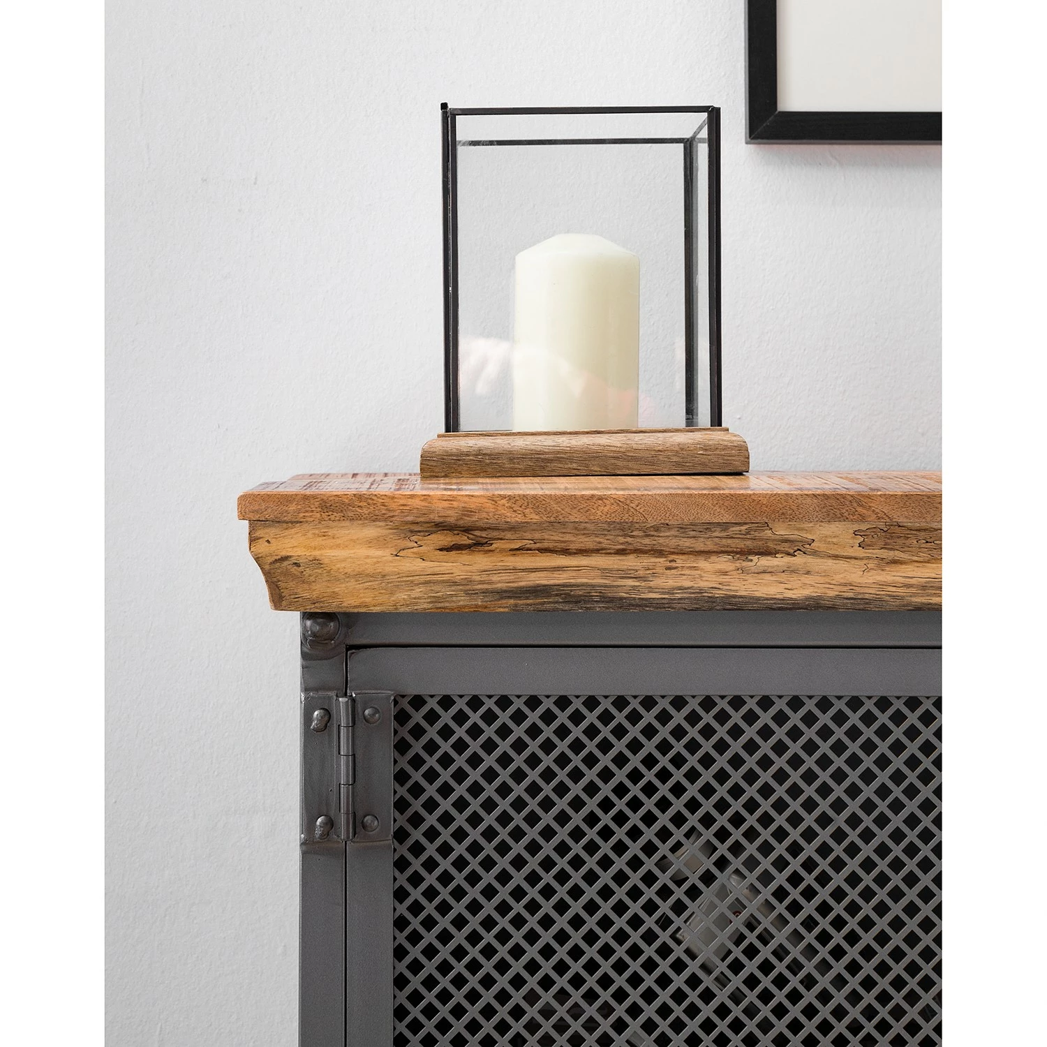 Ars manufacti Buffet Hunter II - Manguier massif / Métal - Manguier / Gris bleu 13 Ars manufacti Buffet Hunter II - Manguier massif / Métal - Manguier / Gris bleu – Image 11