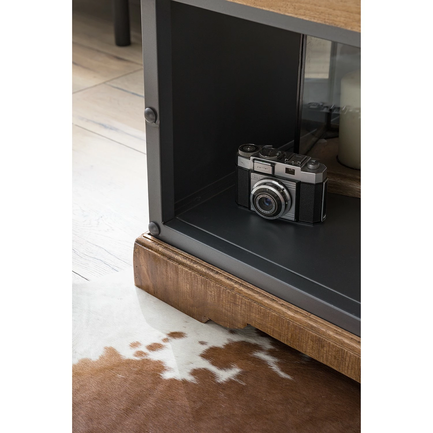 Ars manufacti Table basse Hunter - Manguier massif / Métal - Manguier / Gris bleu 12 Ars manufacti Table basse Hunter - Manguier massif / Métal - Manguier / Gris bleu – Image 10