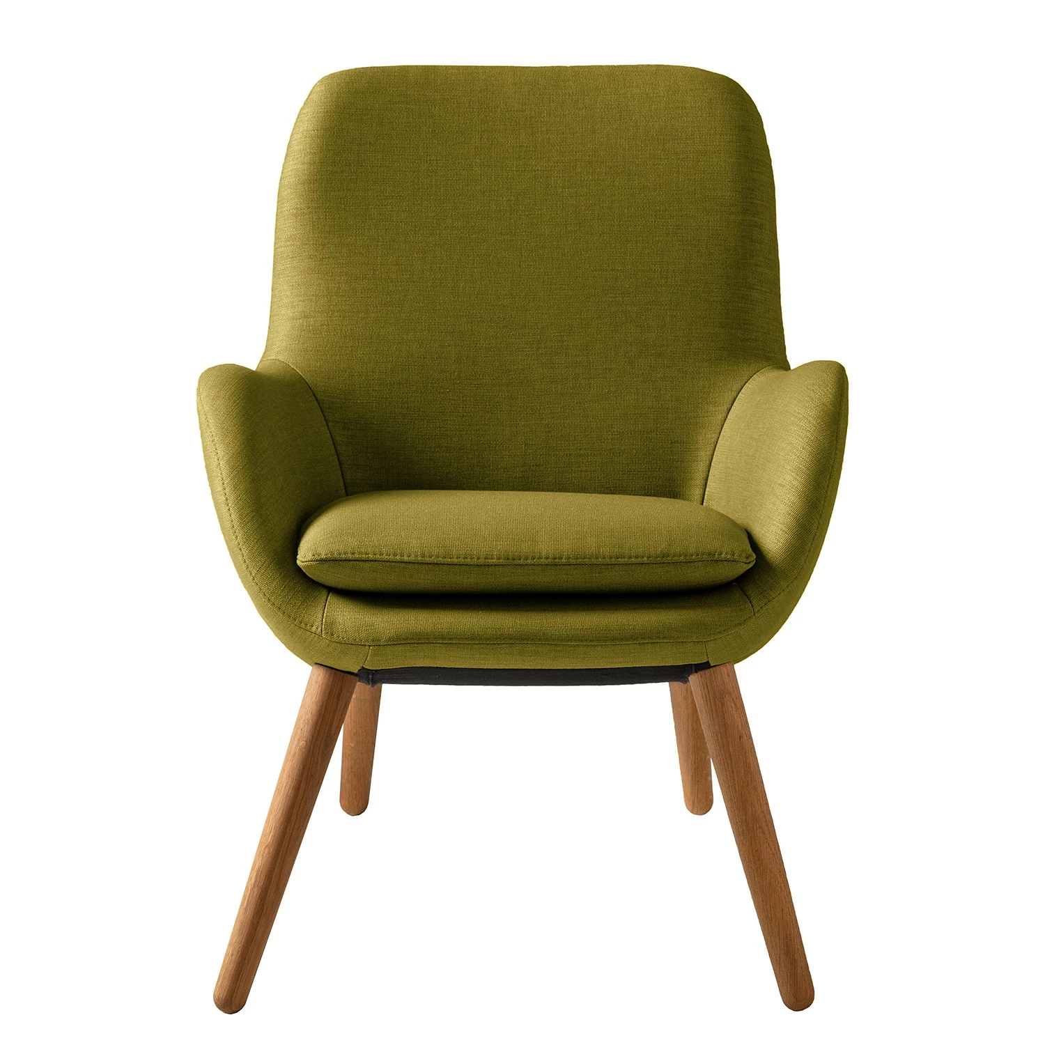 Mørteens Fauteuil Ullava II - Jaune olive 6 Mørteens Fauteuil Ullava II - Jaune olive – Image 4