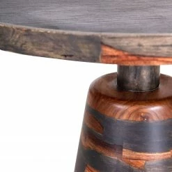 Naturoo Bout de canapé Brookwood VI - Placage en pierre véritable / Sheesham massif - Sheesham / Sheesham bleu gris 9 Naturoo Bout de canapé Brookwood VI - Placage en pierre véritable / Sheesham massif - Sheesham / Sheesham bleu gris -loftscape Boutique 1000211411 200504 13491400025 DETAILS P000000001000211411