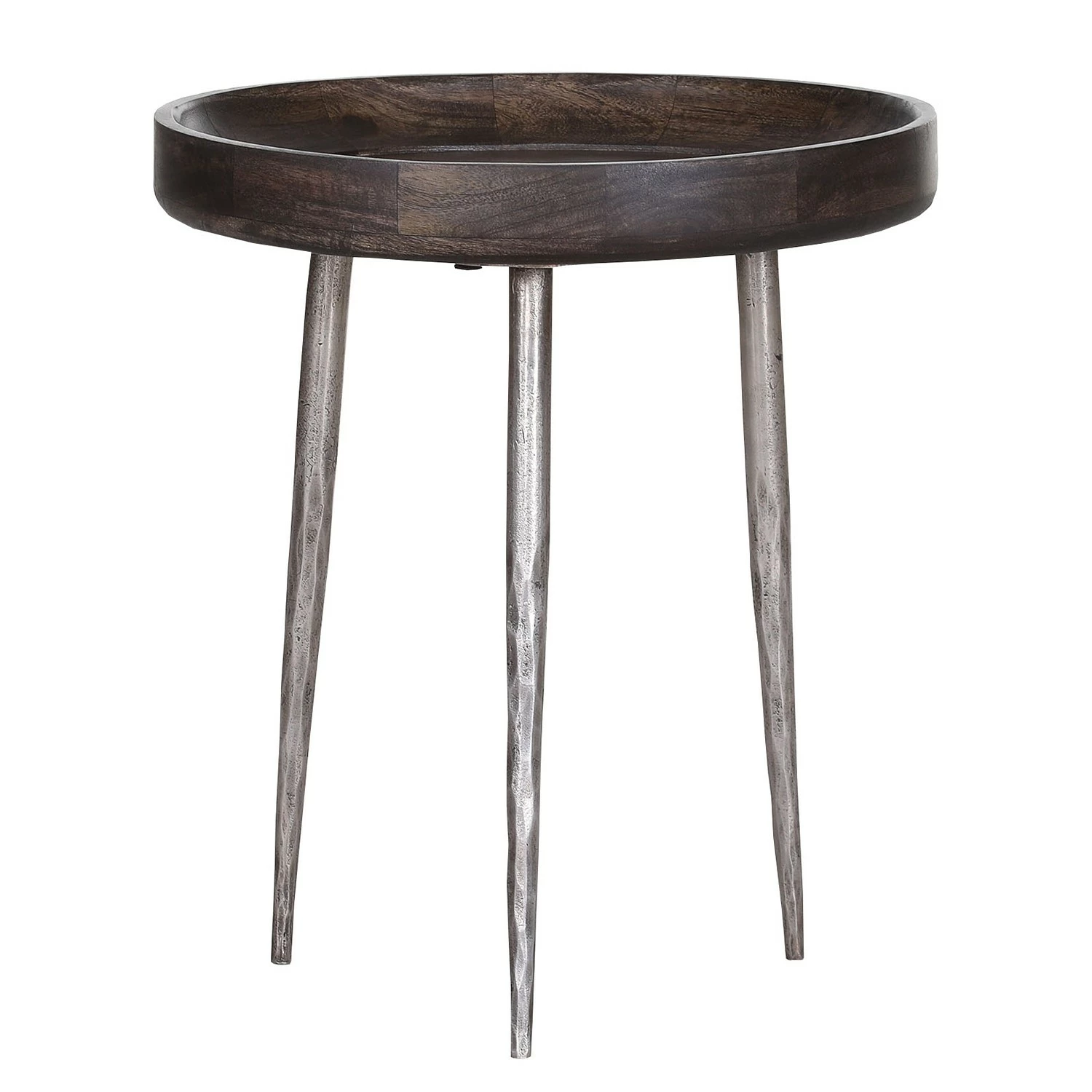 Red Living Bout de canapé Brookwood X - Manguier massif / Métal - Manguier noir /Argenté 3 Red Living Bout de canapé Brookwood X - Manguier massif / Métal - Manguier noir /Argenté