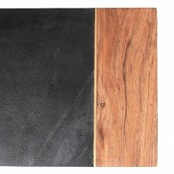 Red Living Bout de canapé Brookwood VII - Placage en pierre véritable / Acacia massif - ardoise / Acacia -loftscape Boutique 1000211427 200504 13492500078 DETAILS P000000001000211427