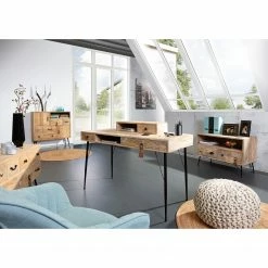 Red Living Meuble TV Latta II - Manguier massif / Métal - Manguier / Noir -loftscape Boutique 1000211436 220316 021 MOOD DETAILS P000000001000211436 mood