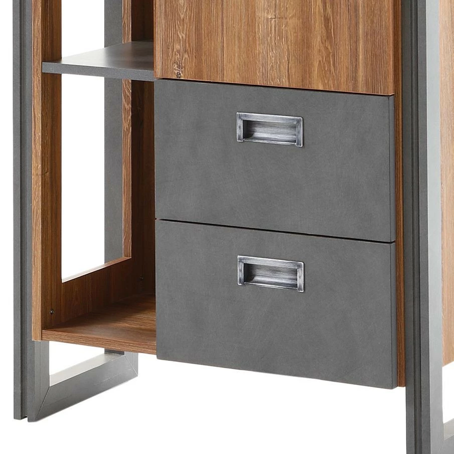 Ars manufacti Étagère Marton V - Imitation chêne Stirling / Anthracite 9 Ars manufacti Étagère Marton V - Imitation chêne Stirling / Anthracite – Image 7