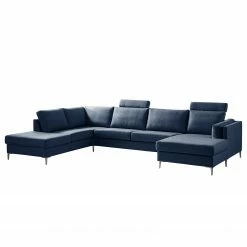 Studio Copenhagen Canapé panoramique COSO Classic+ - Tissu Inze: Bleu - Méridienne courte à droite / longue à gauche (vue de face) - Coffre de lit - Chrome brillant 39 Studio Copenhagen Canapé panoramique COSO Classic+ - Tissu Inze: Bleu - Méridienne courte à droite / longue à gauche (vue de face) - Coffre de lit - Chrome brillant -loftscape Boutique 1000212003 200811 17090901482 DETAILS P000000001000212003