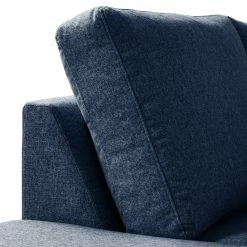 Studio Copenhagen Canapé panoramique COSO Classic+ - Tissu Inze: Bleu - Méridienne courte à droite / longue à gauche (vue de face) - Coffre de lit - Chrome brillant 48 Studio Copenhagen Canapé panoramique COSO Classic+ - Tissu Inze: Bleu - Méridienne courte à droite / longue à gauche (vue de face) - Coffre de lit - Chrome brillant -loftscape Boutique 1000212003 200811 17090901484 DETAILS P000000001000212003