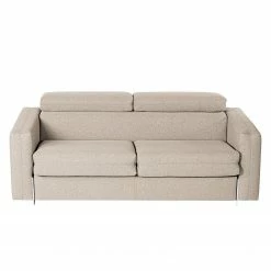 Loftscape Canapé convertible Wissant I - Aspect cuir vieilli - Cachemire -loftscape Boutique 1000212294 200514 15001300011 DETAILS P000000001000212294