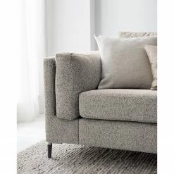 Studio Copenhagen 2-3 places Canapé COSO Classic+ - Tissu Chenille Rufi: Beige - Noir -loftscape Boutique 1000212470 201008 13362700015 DETAILS P000000001000212470