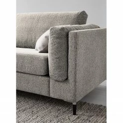 Studio Copenhagen 2-3 places Canapé COSO Classic+ - Tissu Chenille Rufi: Beige - Noir -loftscape Boutique 1000212470 201008 13362700018 DETAILS P000000001000212470