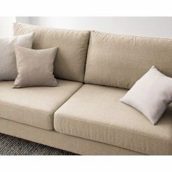 Studio Copenhagen 2-3 places Canapé COSO Classic - Tissu Milan : Beige - Hêtre -loftscape Boutique 1000213010 201023 11040900061 DETAILS P000000001000213010