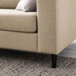 Studio Copenhagen 2-3 places Canapé COSO Classic - Tissu Milan : Beige - Hêtre -loftscape Boutique 1000213010 201023 11040900063 DETAILS P000000001000213010