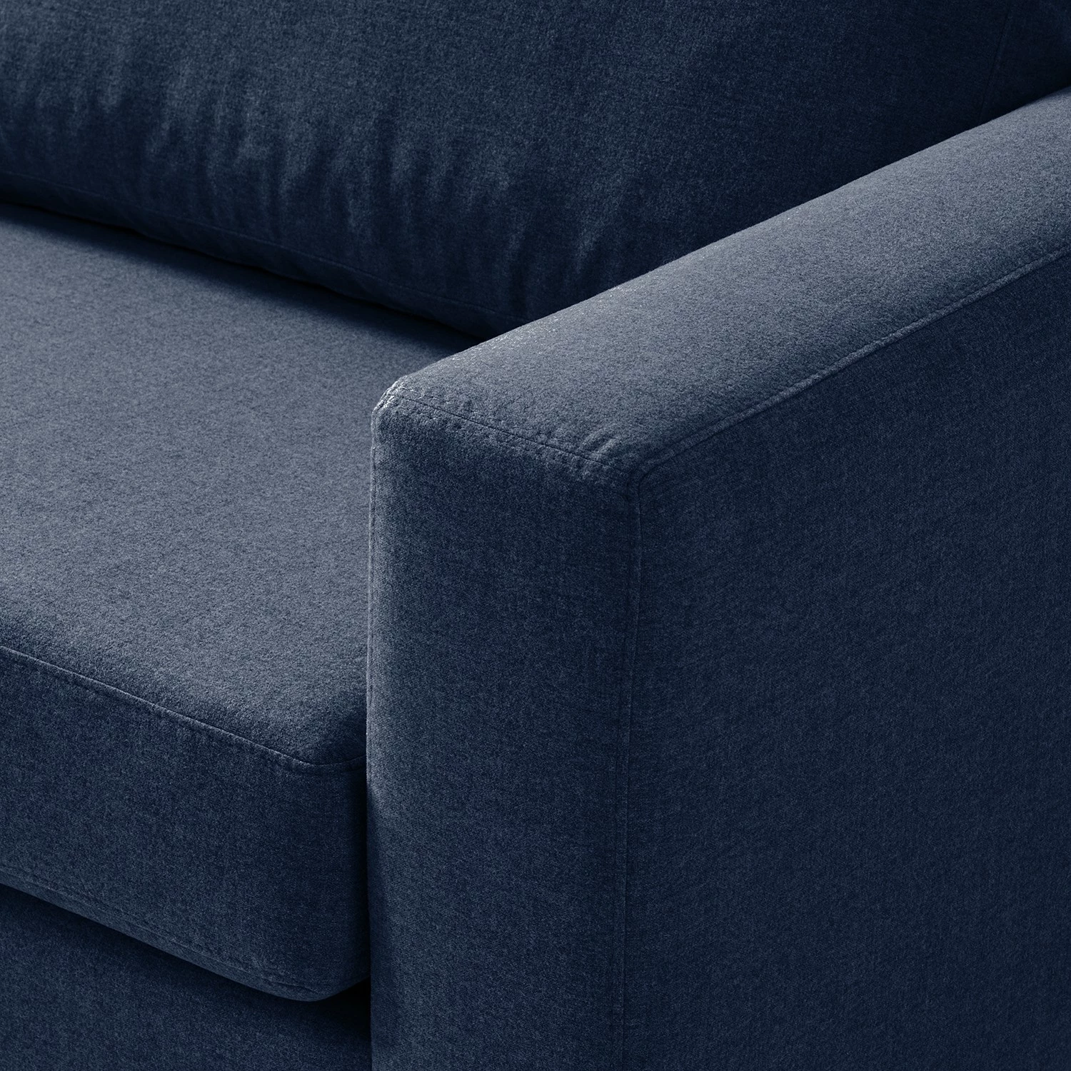 Studio Copenhagen Canapé d’angle COSO Classic ottomane - Tissu Milan : Bleu foncé - Largeur : 238 cm - Méridienne longue à gauche (vue de face) - Coffre de lit - Hêtre 20 Studio Copenhagen Canapé d’angle COSO Classic ottomane - Tissu Milan : Bleu foncé - Largeur : 238 cm - Méridienne longue à gauche (vue de face) - Coffre de lit - Hêtre – Image 18