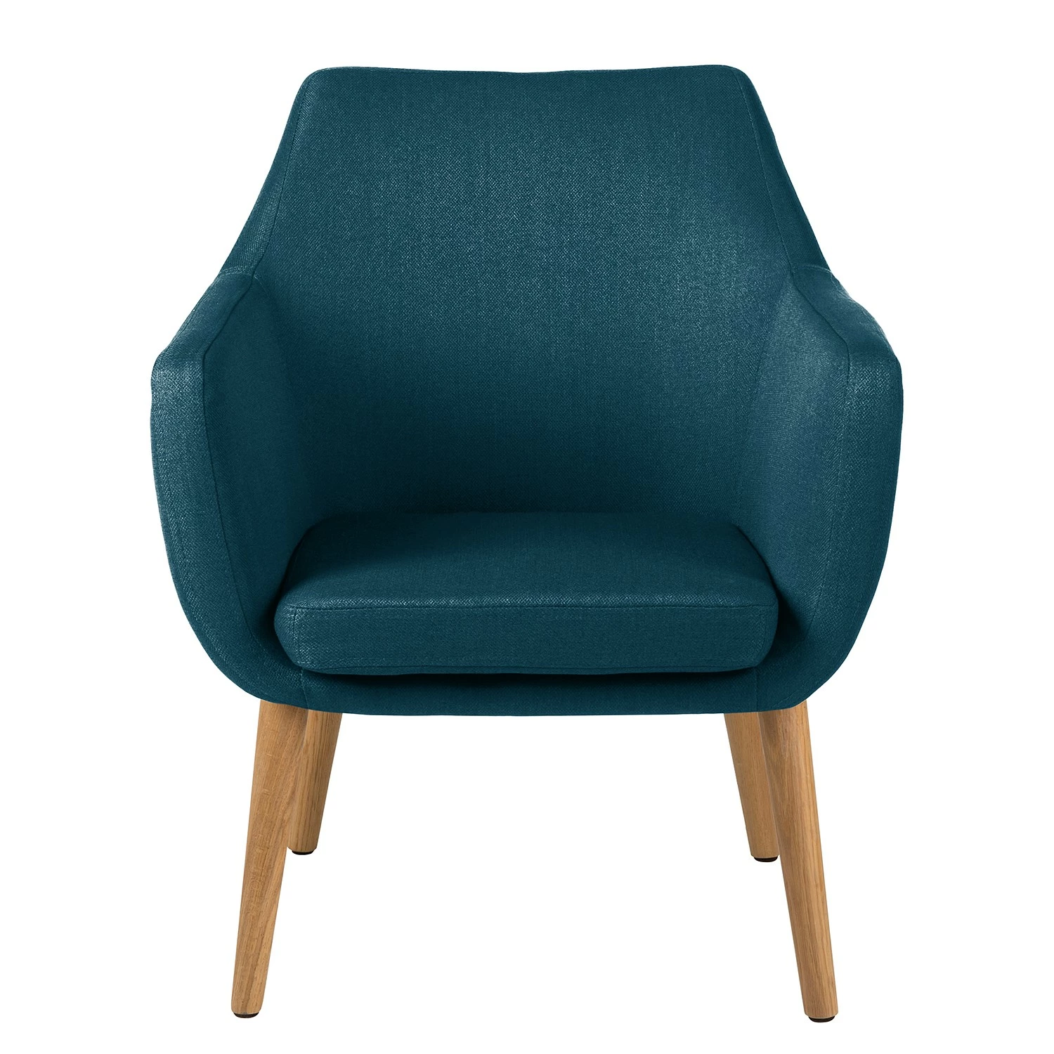 Mørteens Fauteuil Nicholas - Tissu - Bleu jean 6 Mørteens Fauteuil Nicholas - Tissu - Bleu jean – Image 4