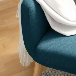 Mørteens Fauteuil Nicholas - Tissu - Bleu jean 29 Mørteens Fauteuil Nicholas - Tissu - Bleu jean -loftscape Boutique 1000213140 201204 06191900014 DETAILS P000000001000213140