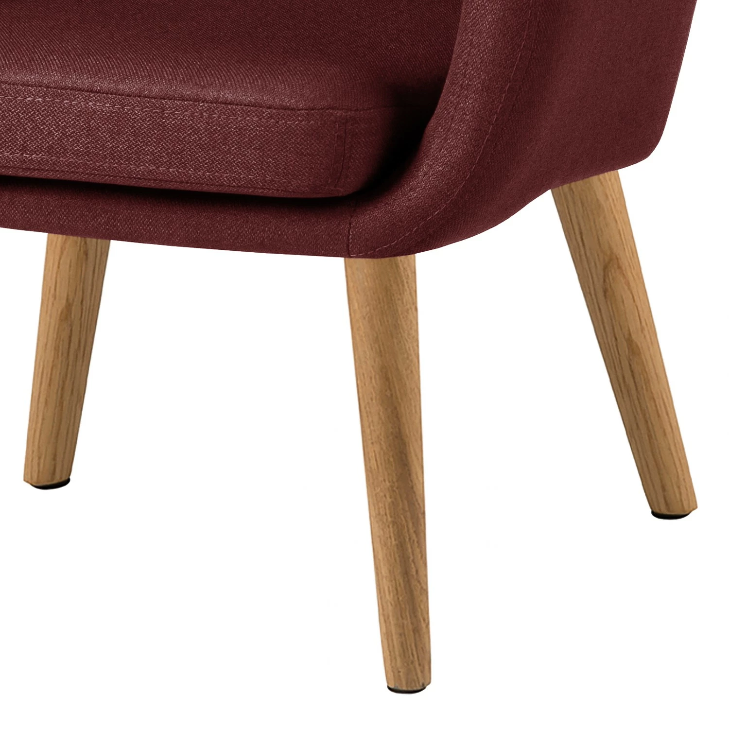Mørteens Fauteuil Nicholas - Tissu - Rouge foncé 13 Mørteens Fauteuil Nicholas - Tissu - Rouge foncé – Image 11