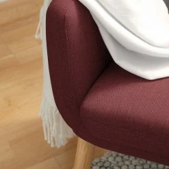 Mørteens Fauteuil Nicholas - Tissu - Rouge foncé 29 Mørteens Fauteuil Nicholas - Tissu - Rouge foncé -loftscape Boutique 1000213141 201204 06193600030 DETAILS P000000001000213141