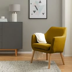 Mørteens Fauteuil Nicholas - Tissu - Jaune curry 18 Mørteens Fauteuil Nicholas - Tissu - Jaune curry -loftscape Boutique 1000213182 201204 06194000034 MOOD DETAILS P000000001000213182 mood