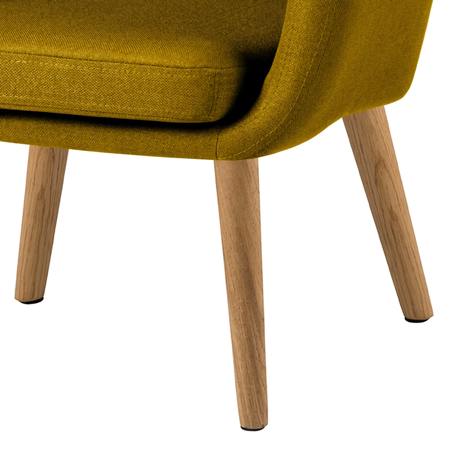 Mørteens Fauteuil Nicholas - Tissu - Jaune curry 13 Mørteens Fauteuil Nicholas - Tissu - Jaune curry – Image 11