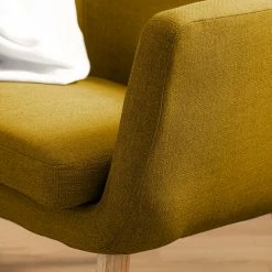 Mørteens Fauteuil Nicholas - Tissu - Jaune curry 28 Mørteens Fauteuil Nicholas - Tissu - Jaune curry -loftscape Boutique 1000213182 201204 06194800045 DETAILS P000000001000213182